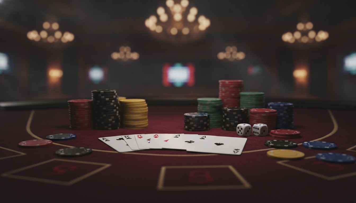 Spilltyper hos Revolution Casino